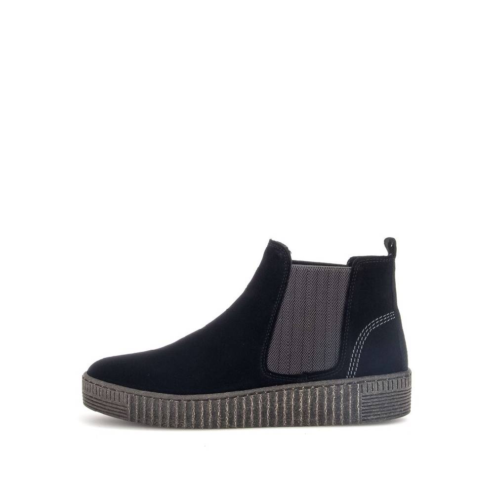 Pius Gabor Chelsea Boot Schwarz