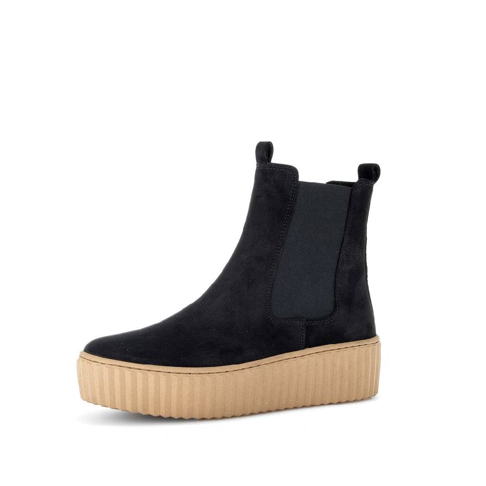 Pius Gabor Chelsea Boot Schwarz