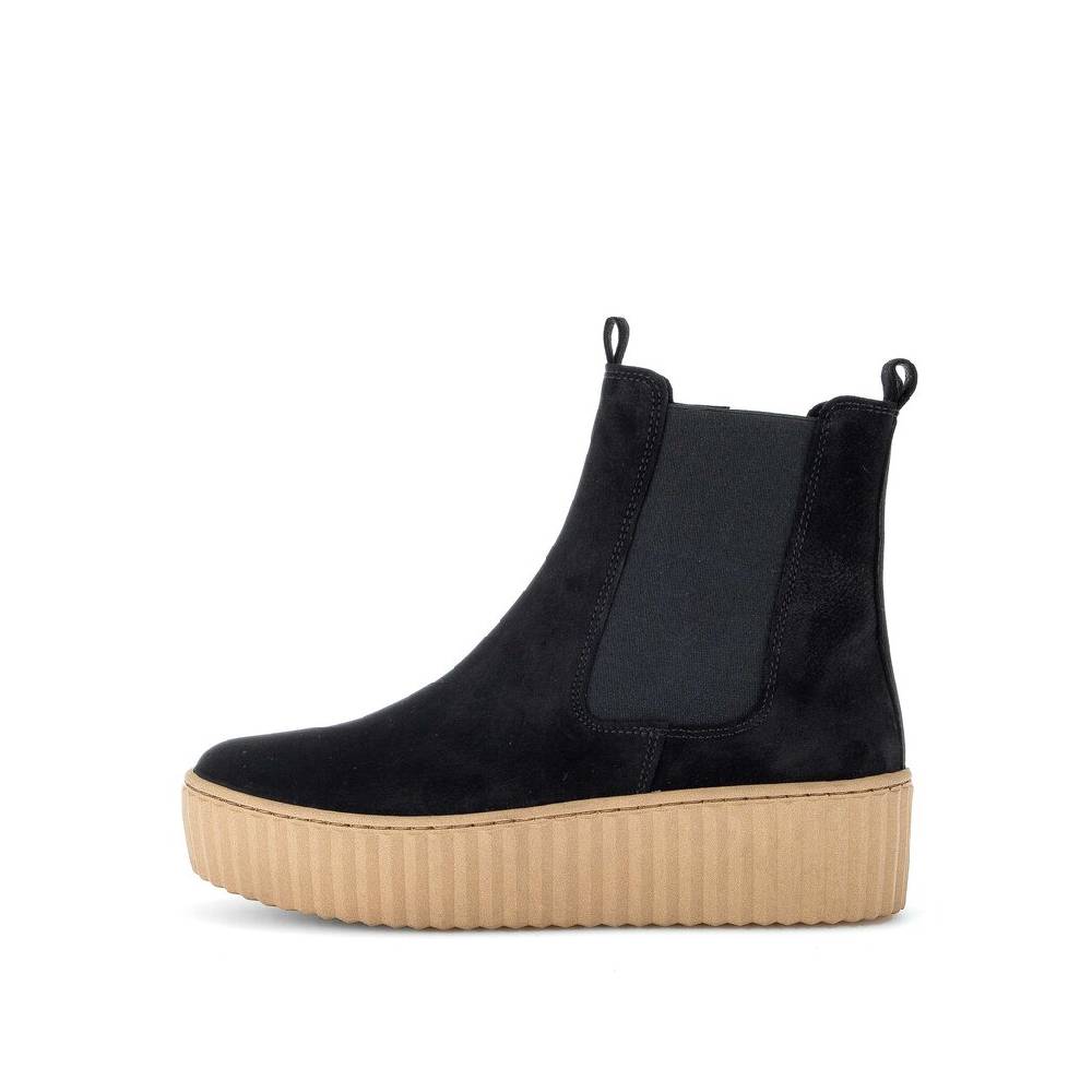 Pius Gabor Chelsea Boot schwarz
