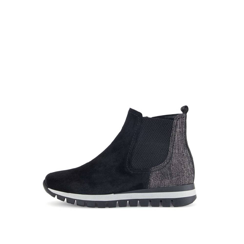 Pius Gabor Chelsea Boot schwarz