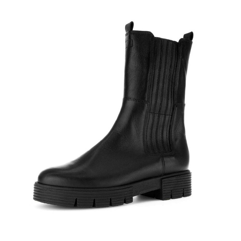 Pius Gabor Chelsea Boot Schwarz