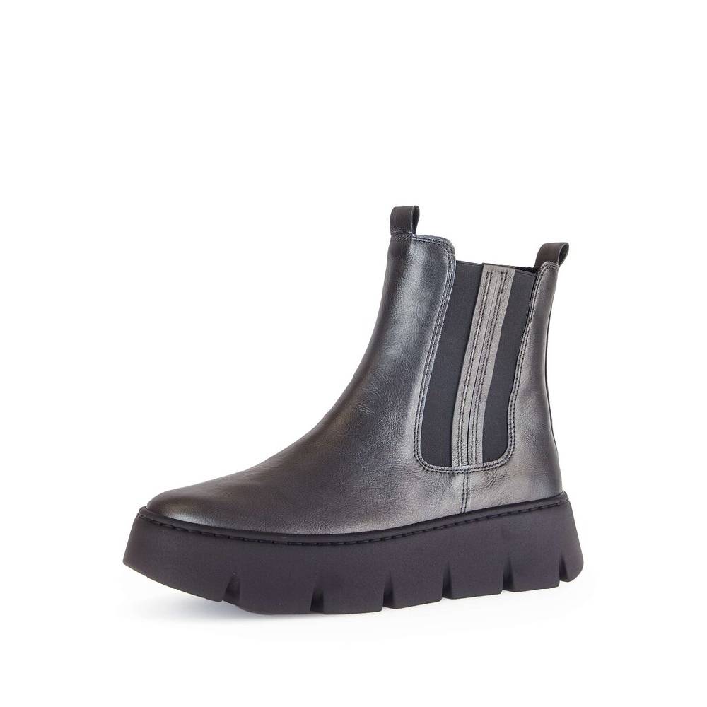 Pius Gabor Chelsea Boot Silber
