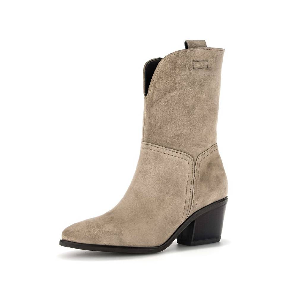 Pius Gabor Cowboy Boots Beige