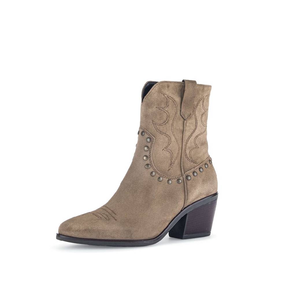 Pius Gabor Cowboy Boots Braun