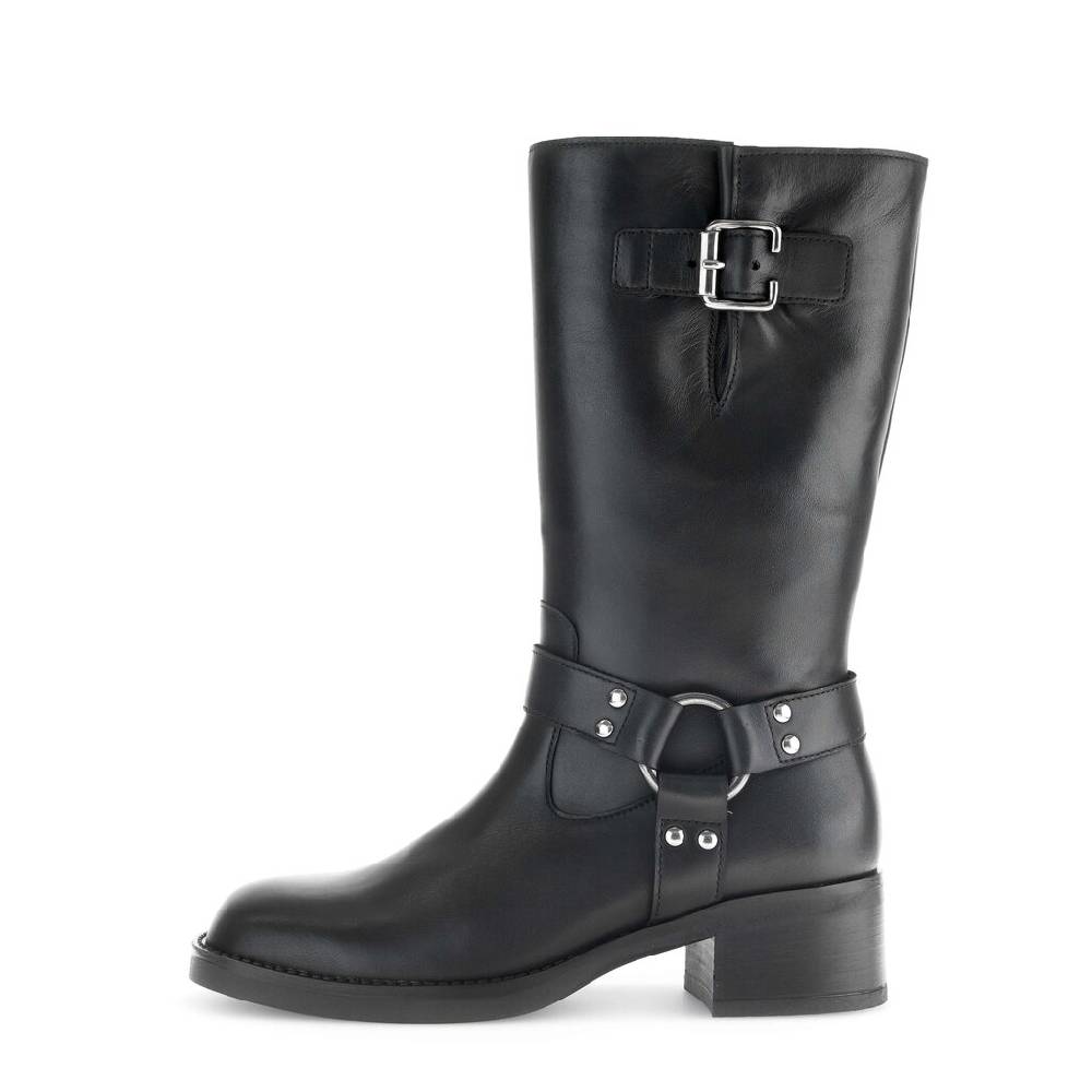 Pius Gabor Cowboy Boots schwarz