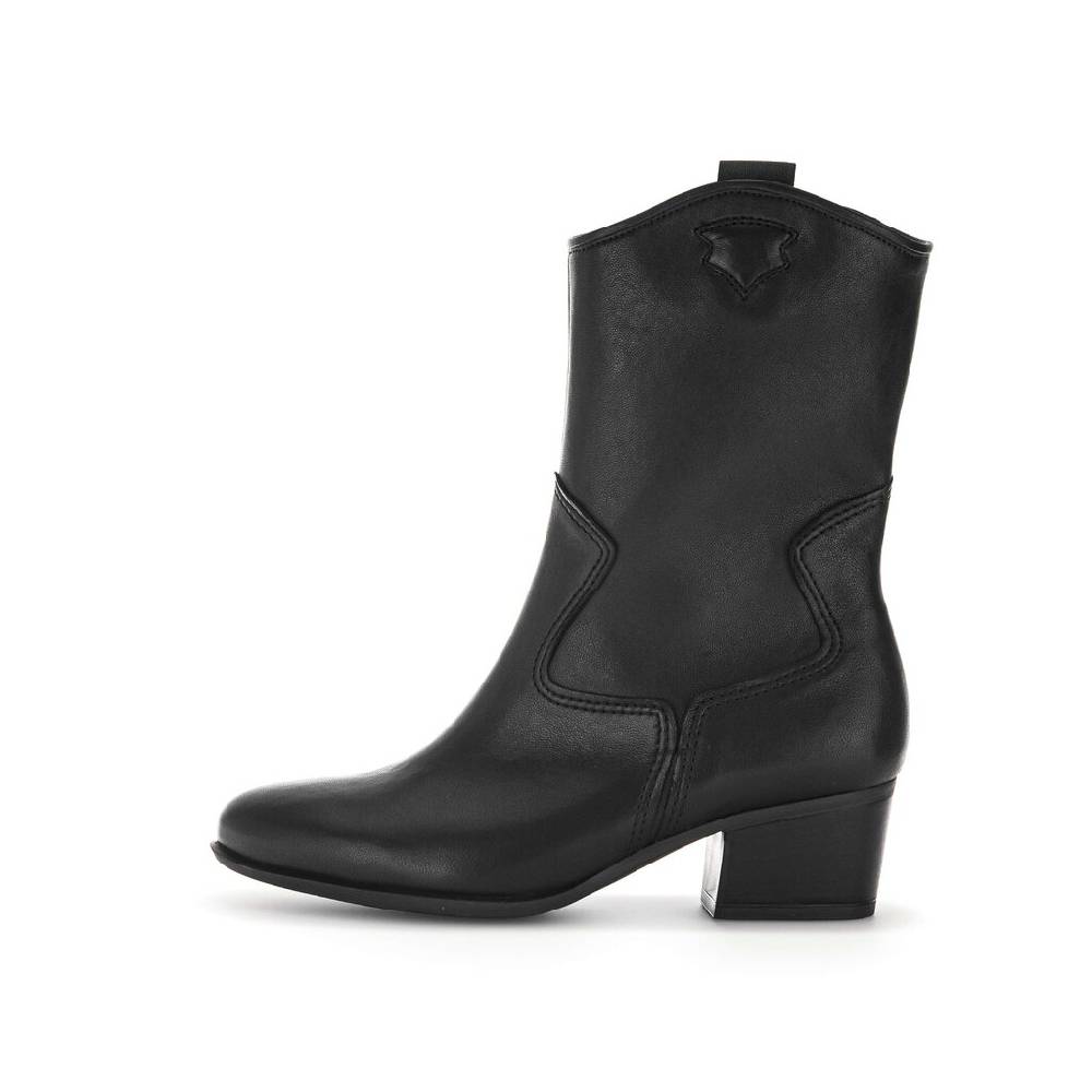 Pius Gabor Cowboy Boots schwarz