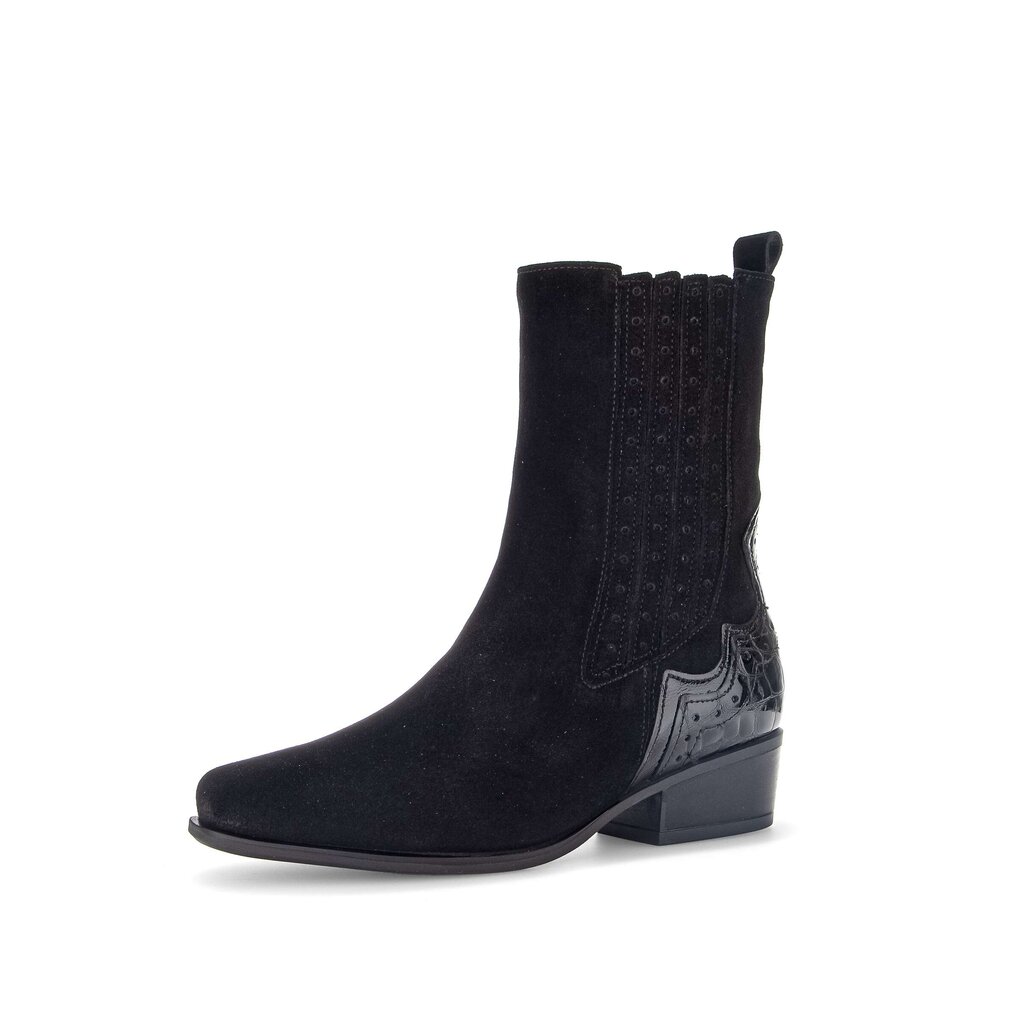 Pius Gabor Cowboy Boots Schwarz