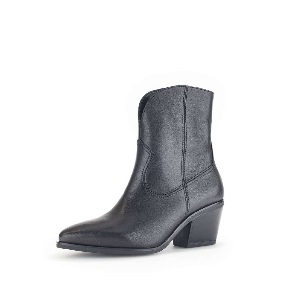 Pius Gabor Cowboy Boots Schwarz