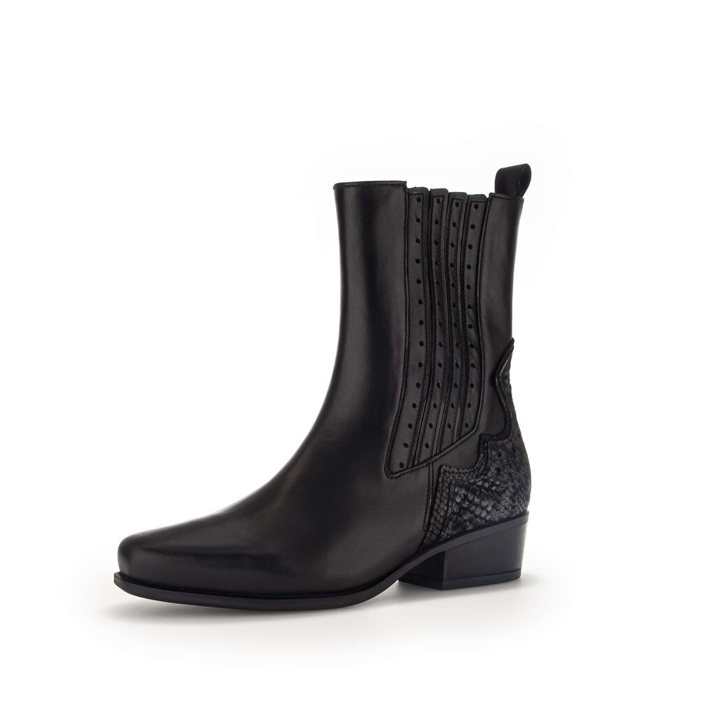 Pius Gabor Cowboy Boots Schwarz