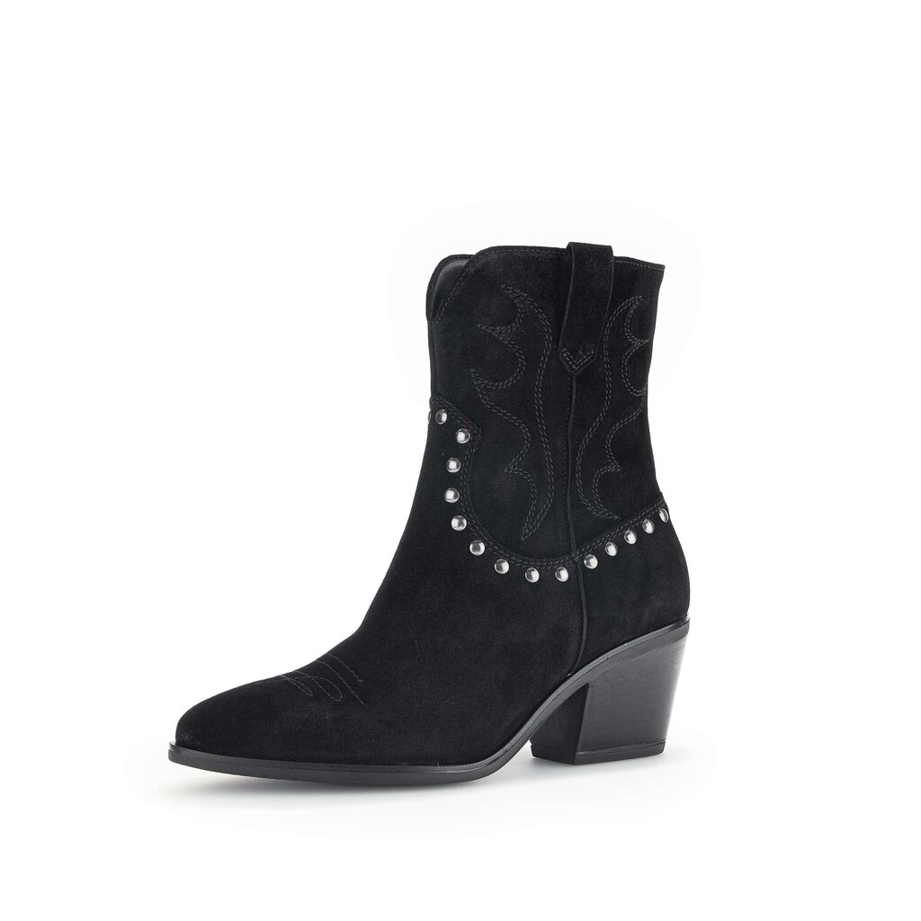 Pius Gabor Cowboy Boots Schwarz