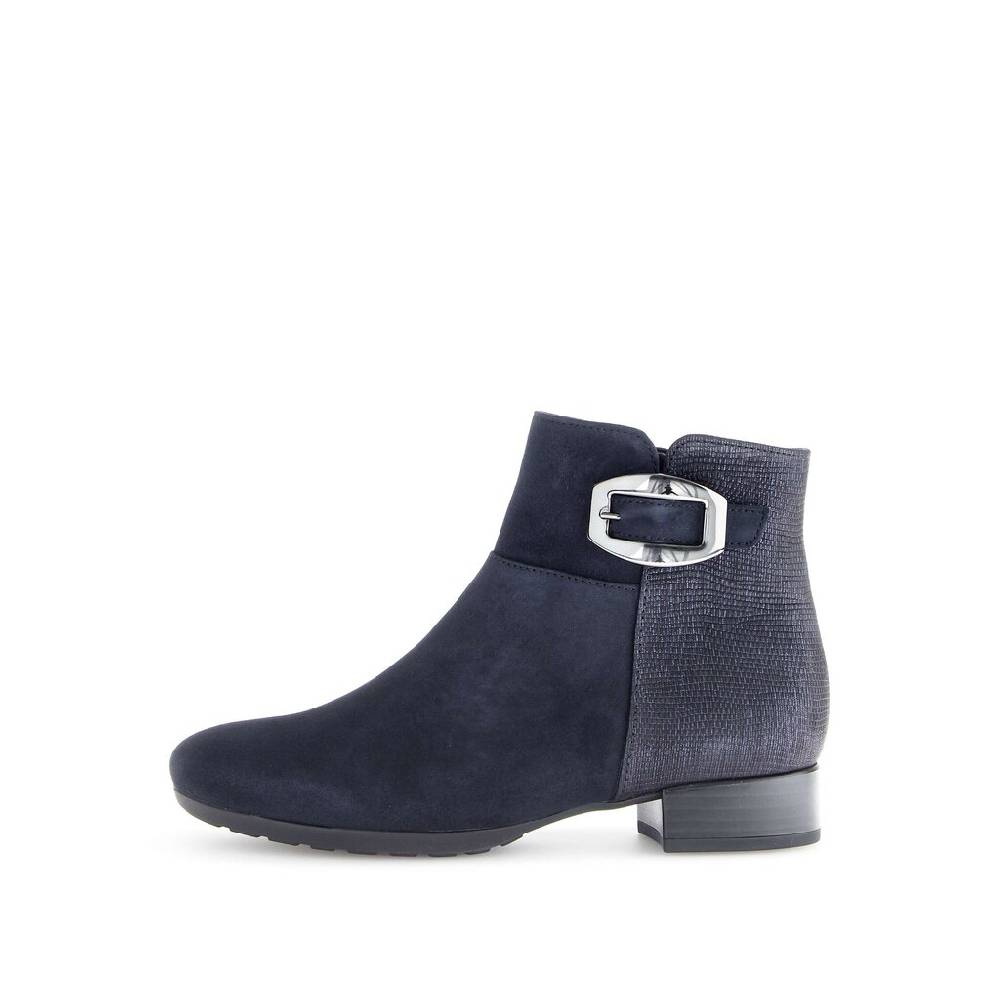 Pius Gabor Elegante Stiefelette blau