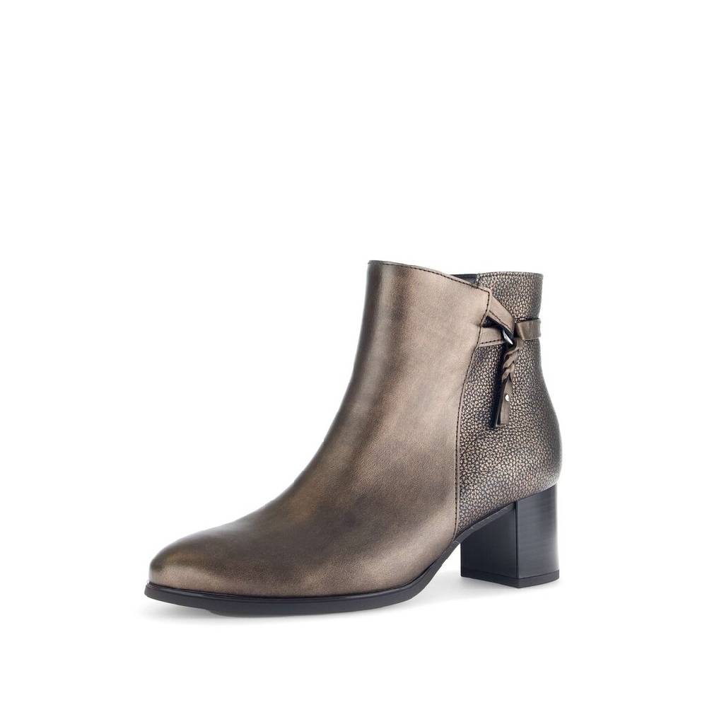 Pius Gabor Elegante Stiefelette Bronze