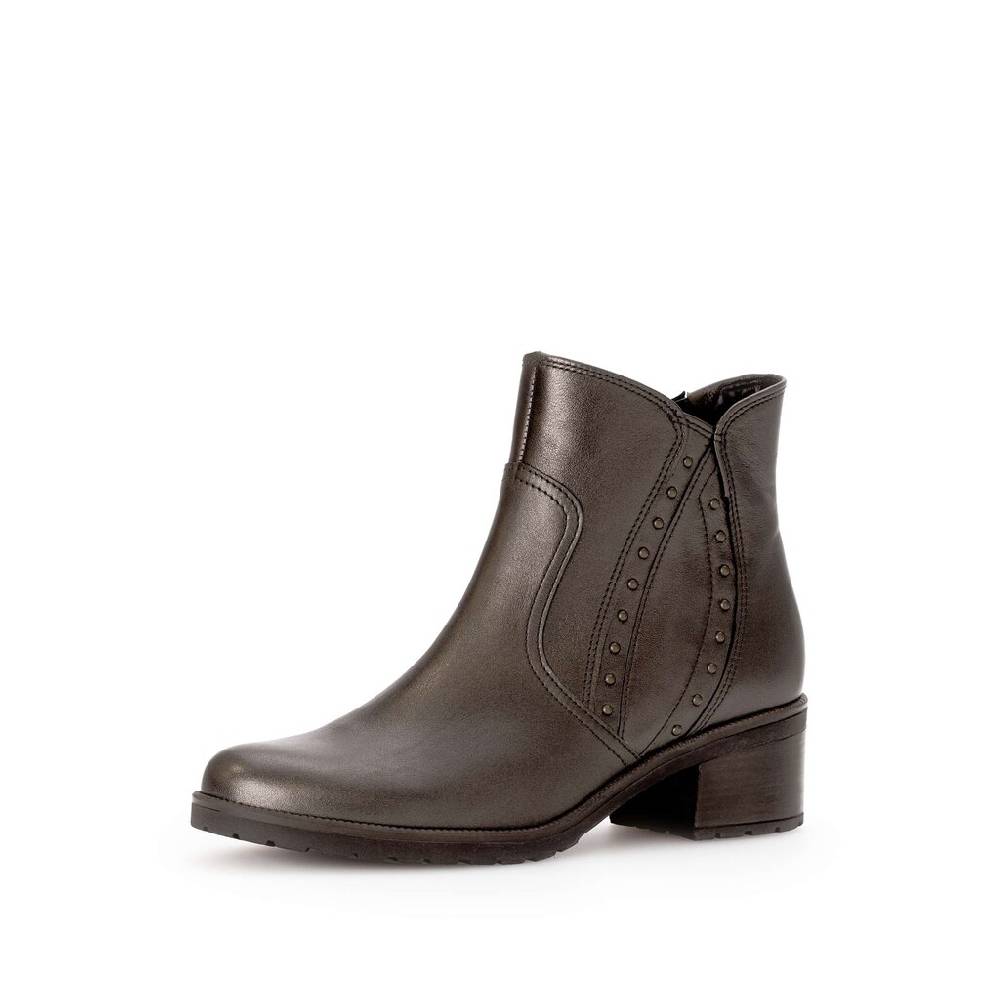 Pius Gabor Elegante Stiefelette Bronze