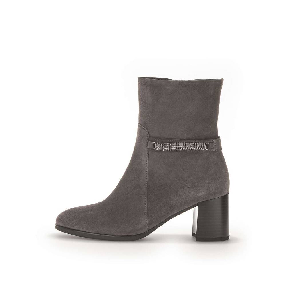 Pius Gabor Elegante Stiefelette Grau