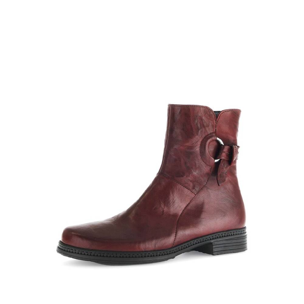 Pius Gabor Elegante Stiefelette Rot