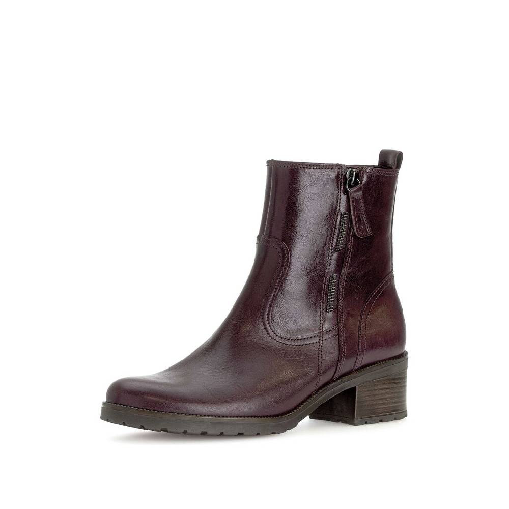 Pius Gabor Elegante Stiefelette Rot