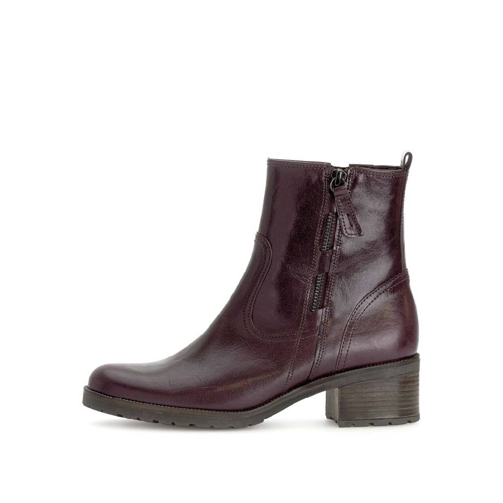 Pius Gabor Elegante Stiefelette rot