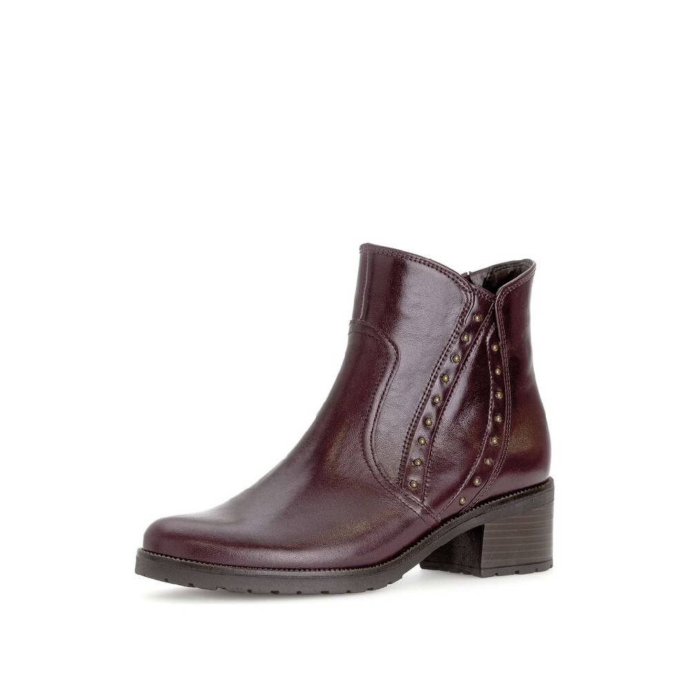 Pius Gabor Elegante Stiefelette Rot