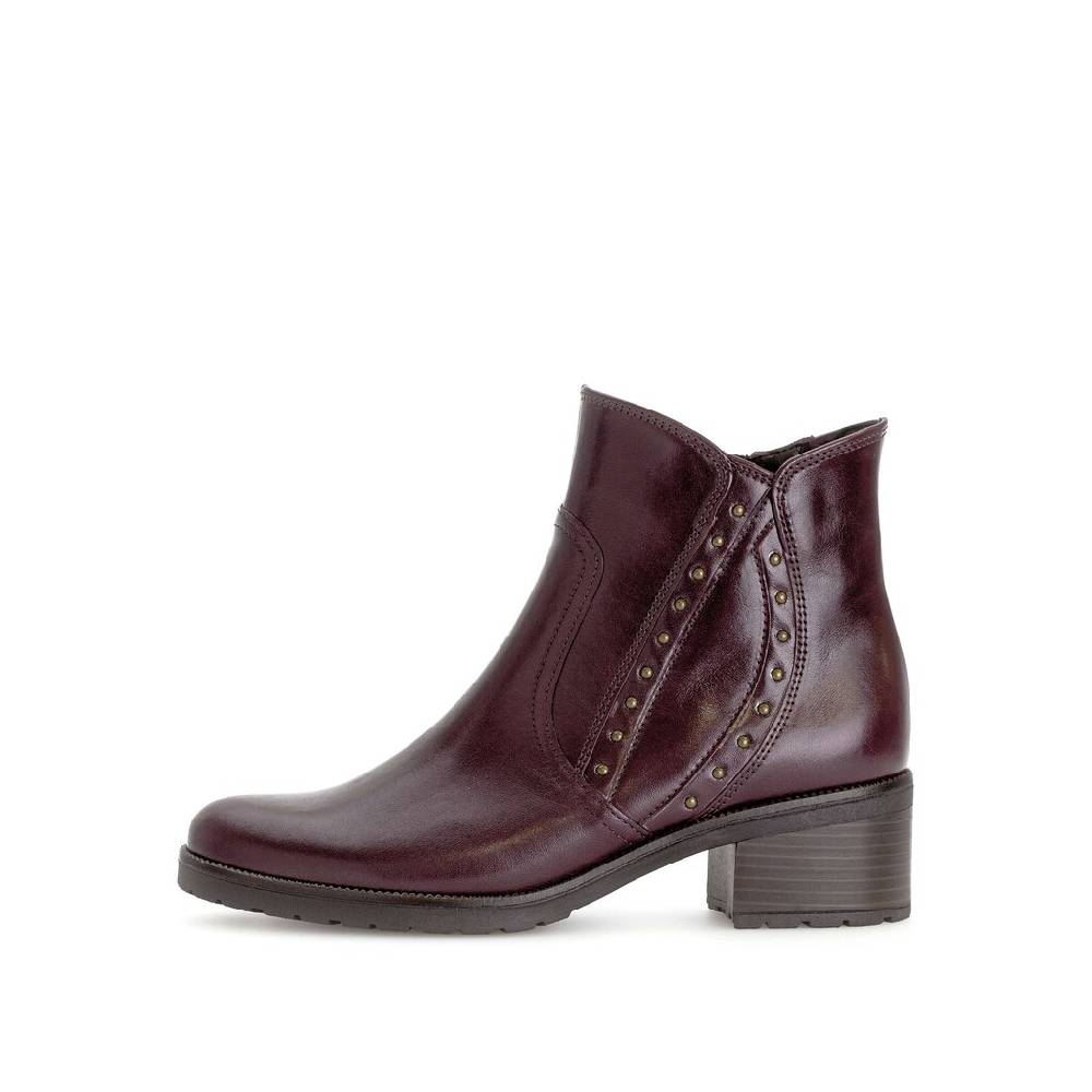 Pius Gabor Elegante Stiefelette rot