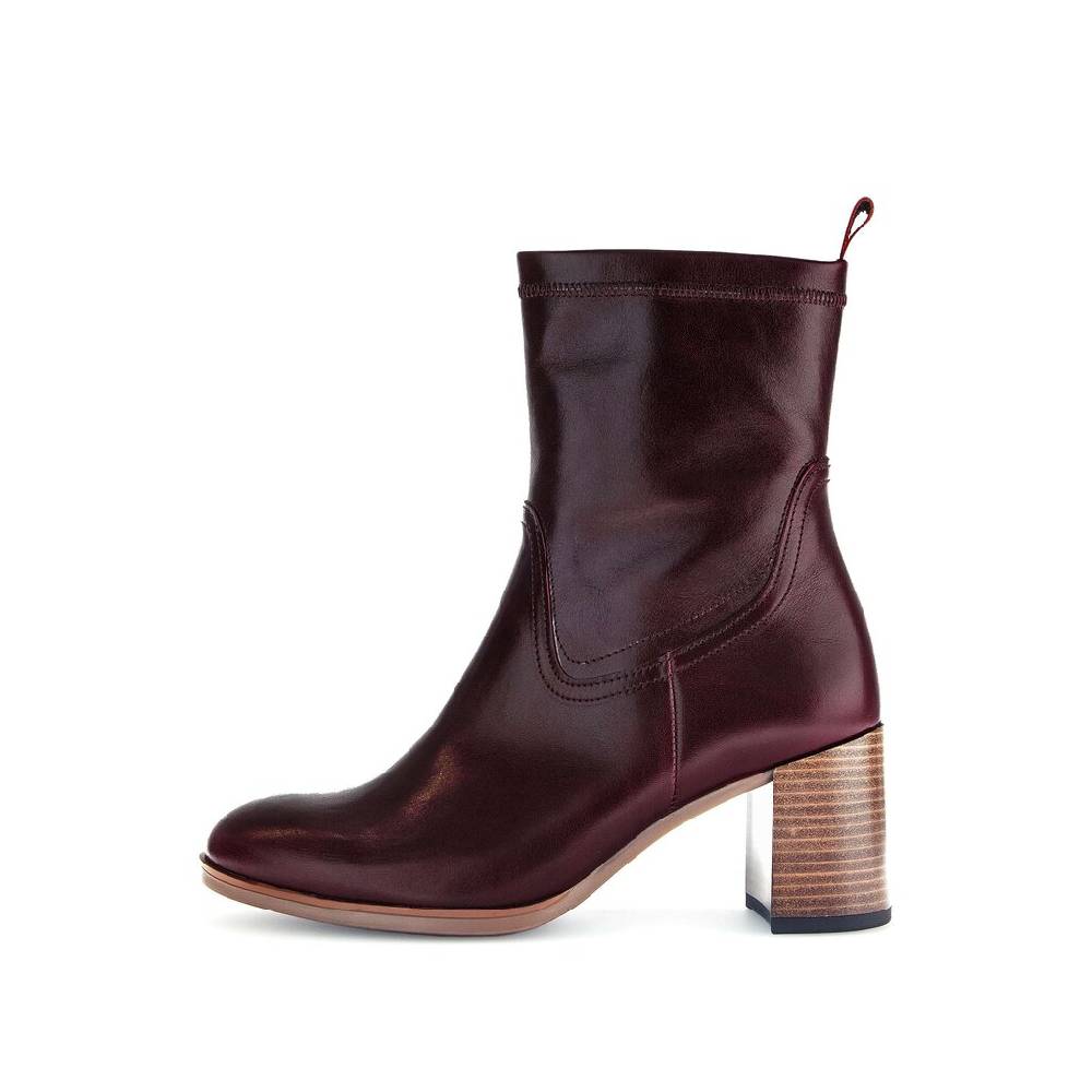 Pius Gabor Elegante Stiefelette rot