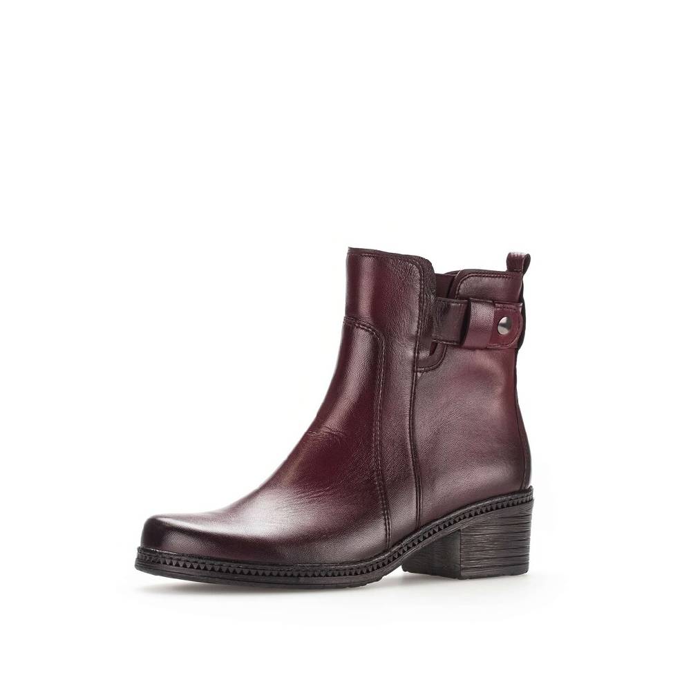 Pius Gabor Elegante Stiefelette Rot