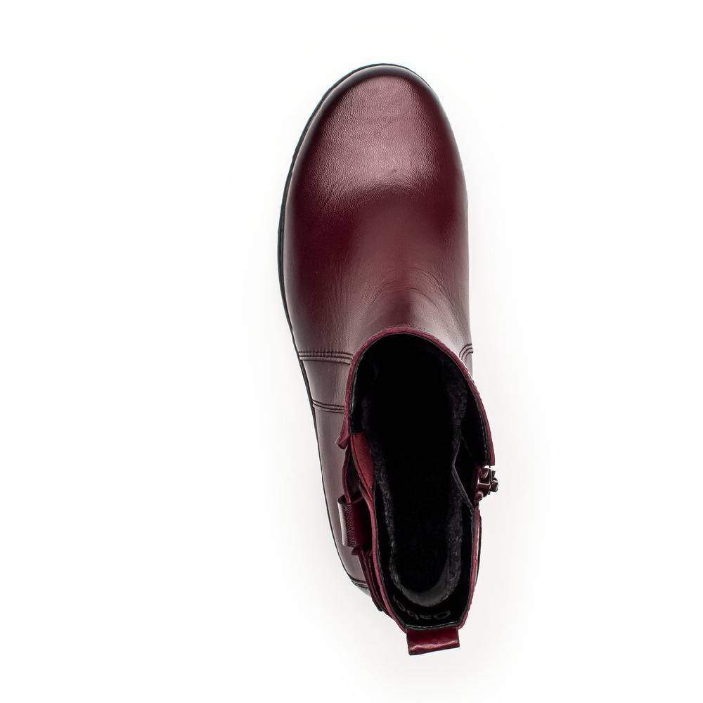 Pius Gabor Elegante Stiefelette Rot