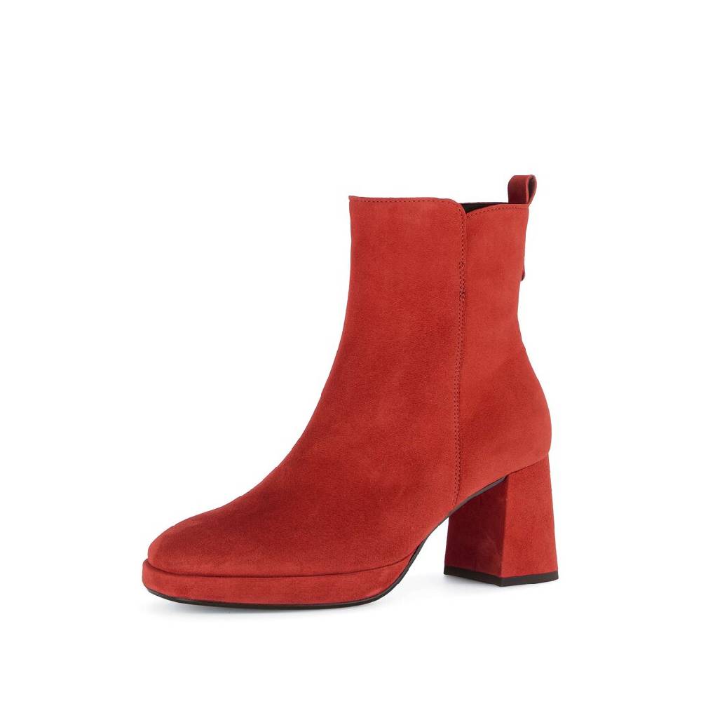 Pius Gabor Elegante Stiefelette Rot
