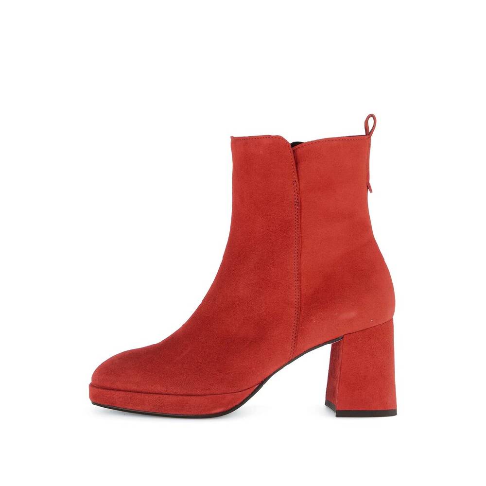 Pius Gabor Elegante Stiefelette rot