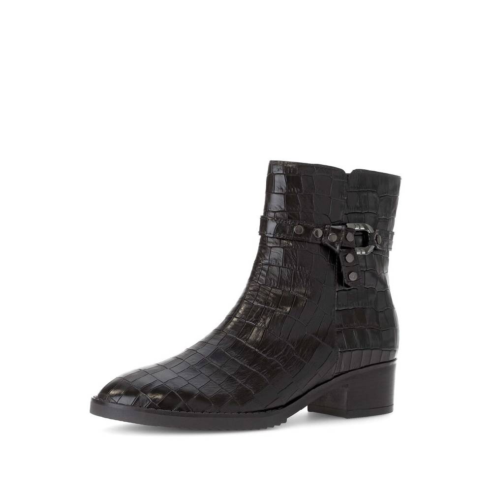 Pius Gabor Elegante Stiefelette Schwarz