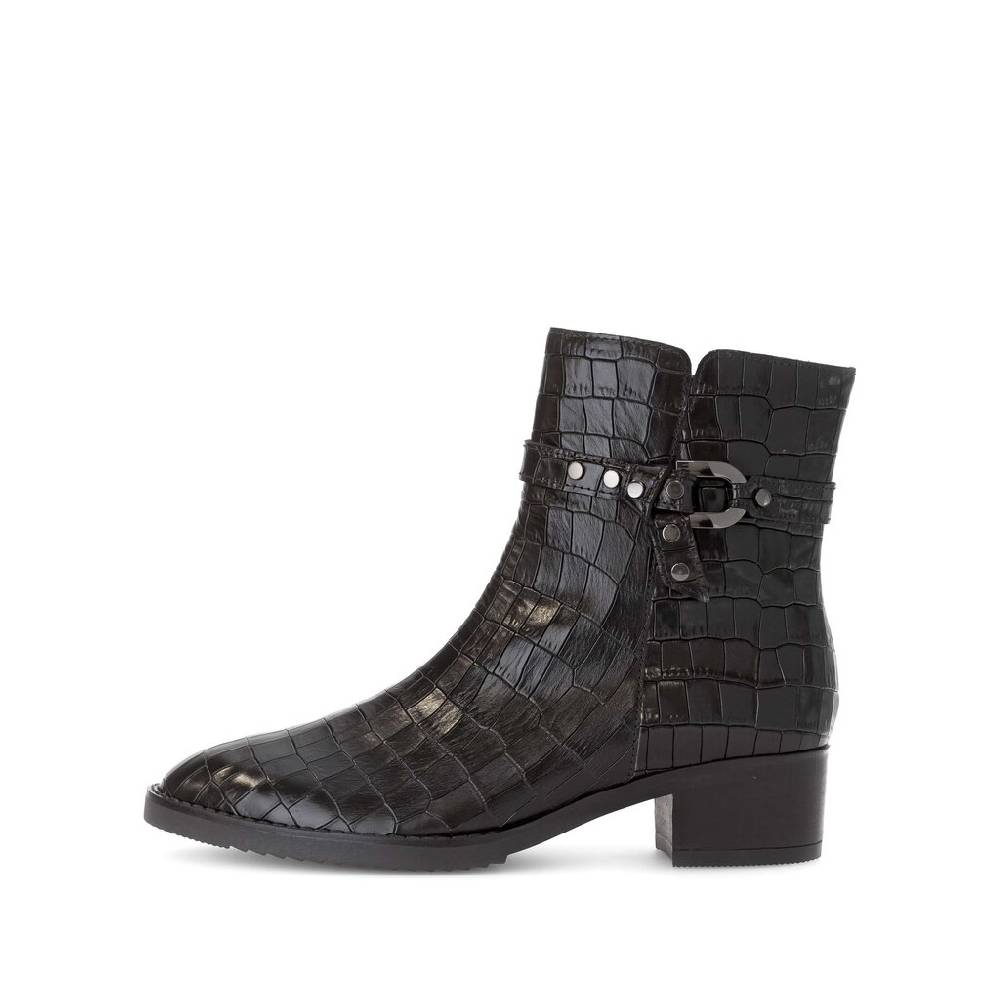 Pius Gabor Elegante Stiefelette schwarz