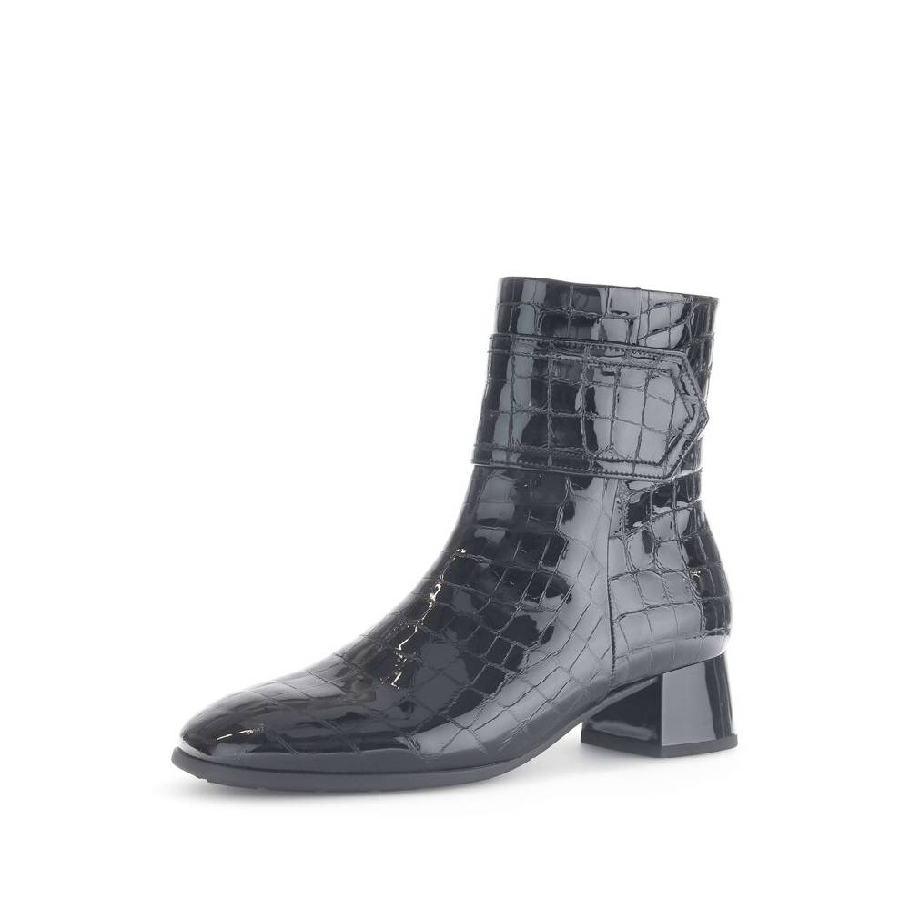 Pius Gabor Elegante Stiefelette Schwarz