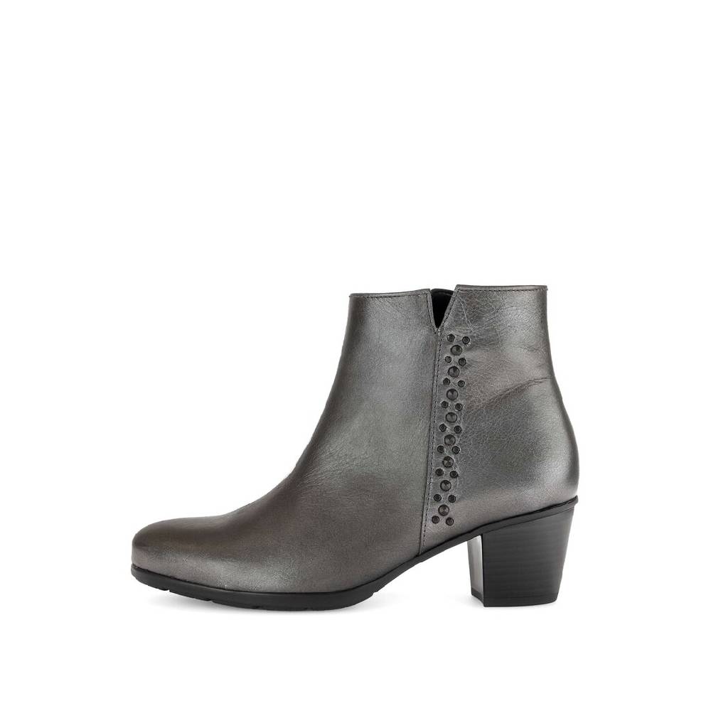 Pius Gabor Elegante Stiefelette silber