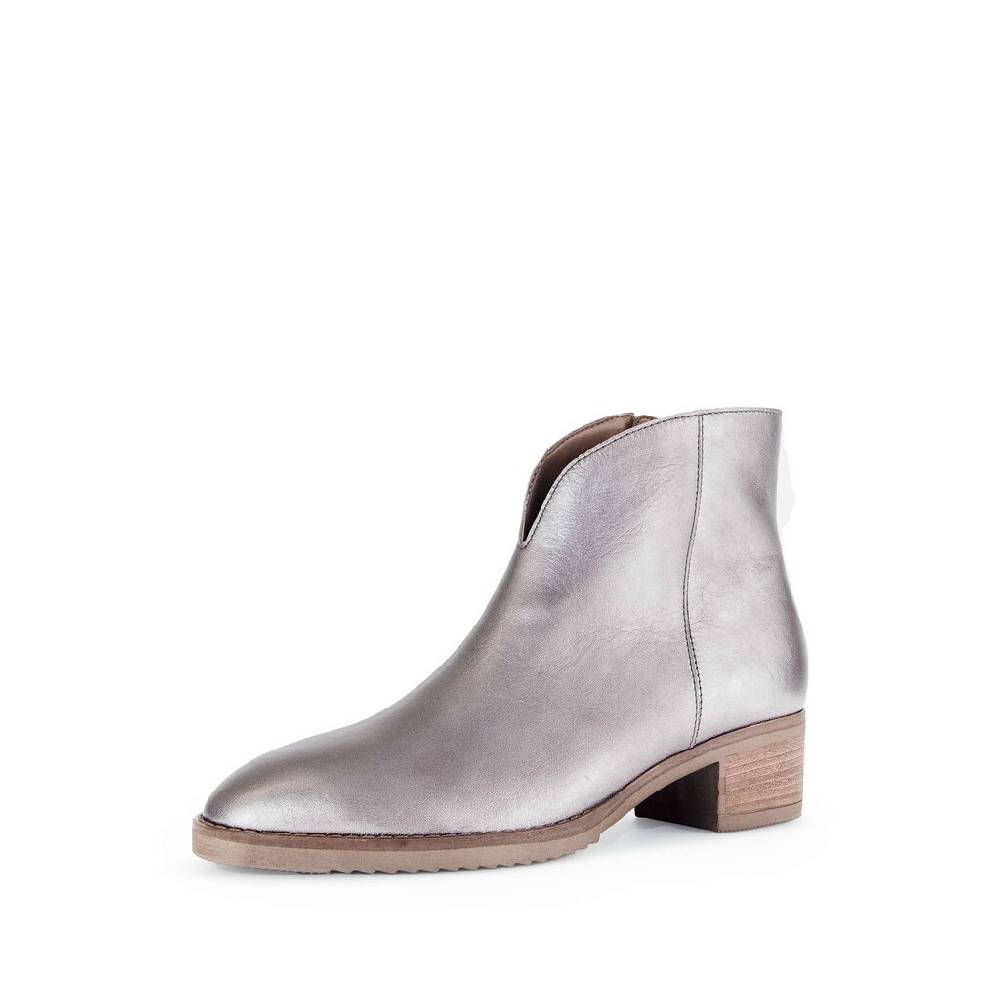 Pius Gabor Elegante Stiefelette Silber