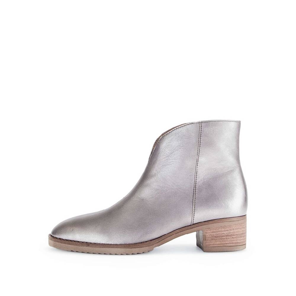Pius Gabor Elegante Stiefelette silber