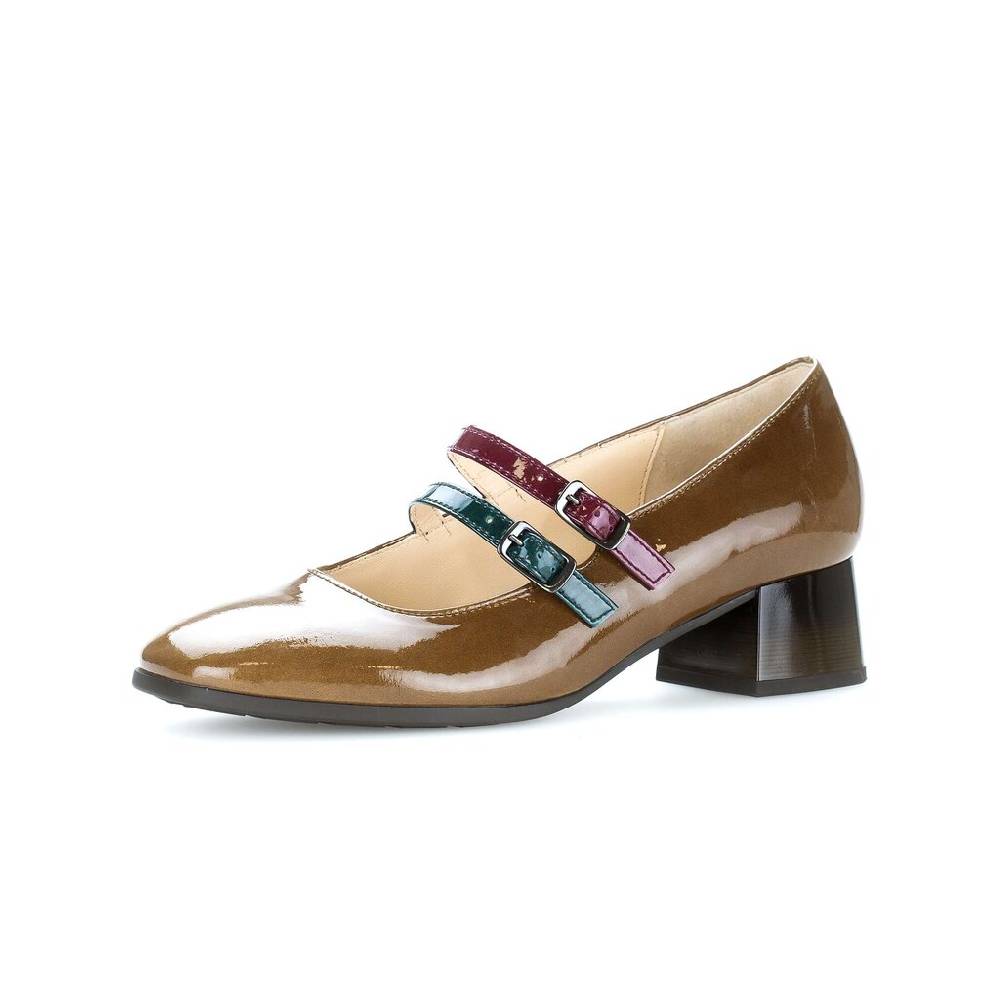 Pius Gabor Eleganter Pumps Braun