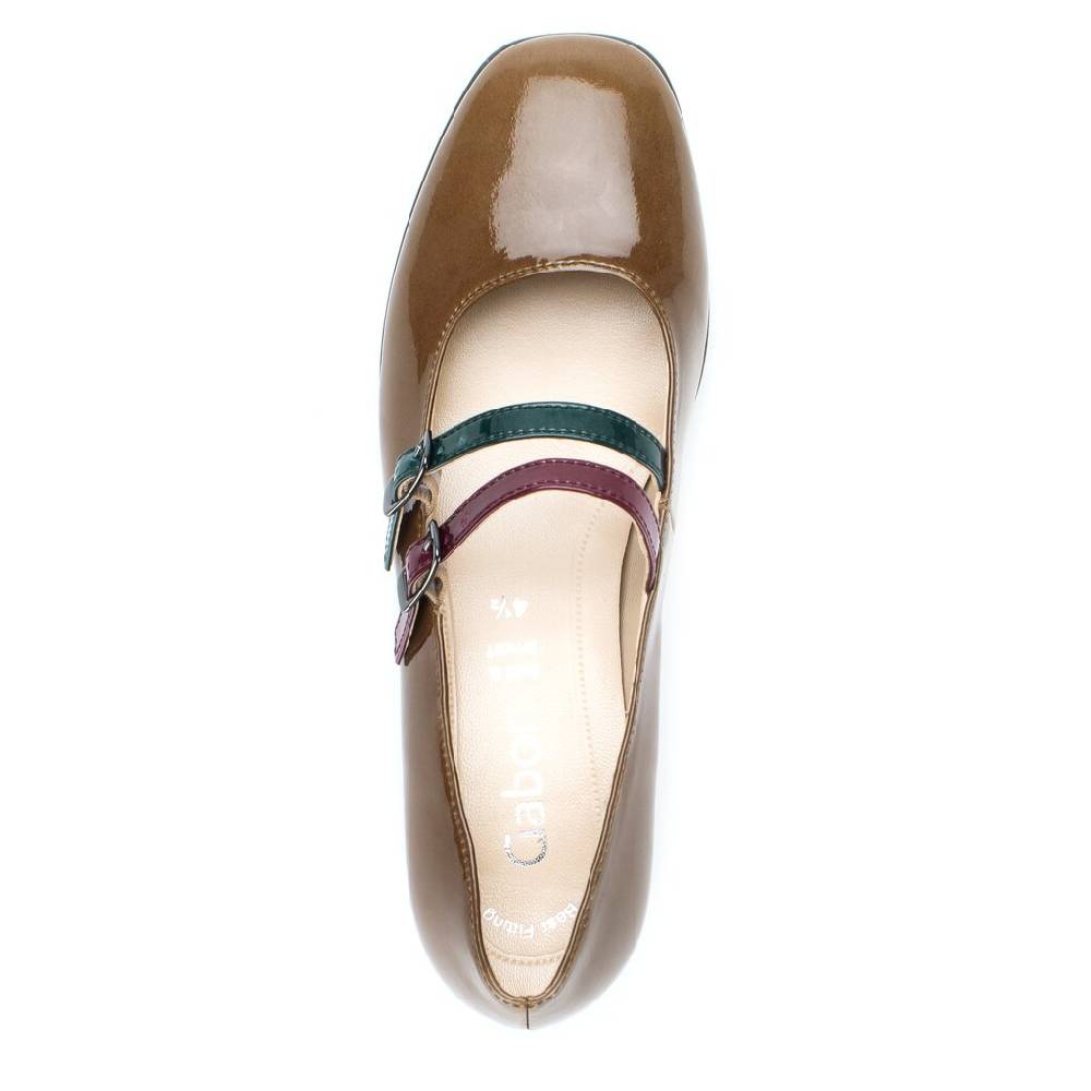 Pius Gabor Eleganter Pumps Braun