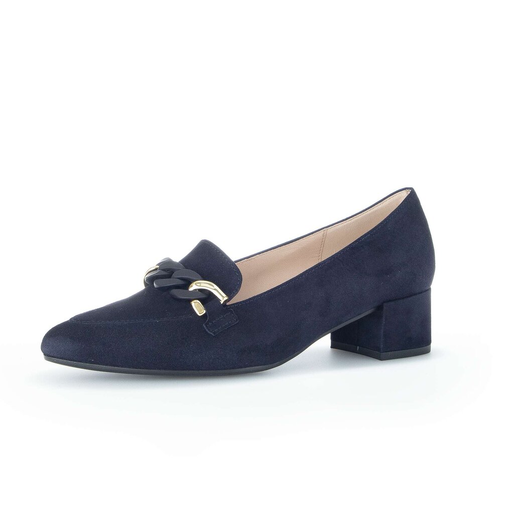 Pius Gabor Hochfrontpumps Blau