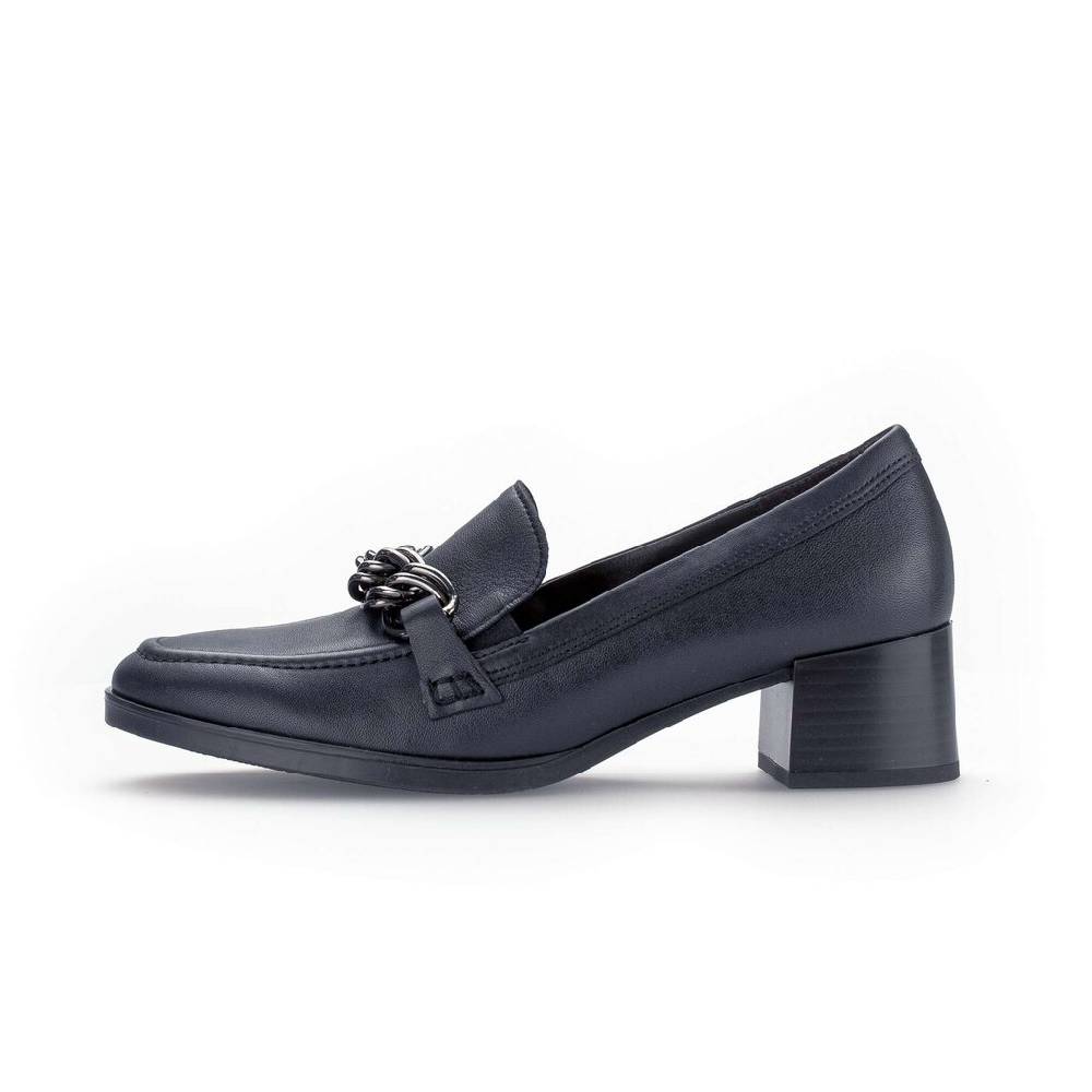 Pius Gabor Hochfrontpumps Blau