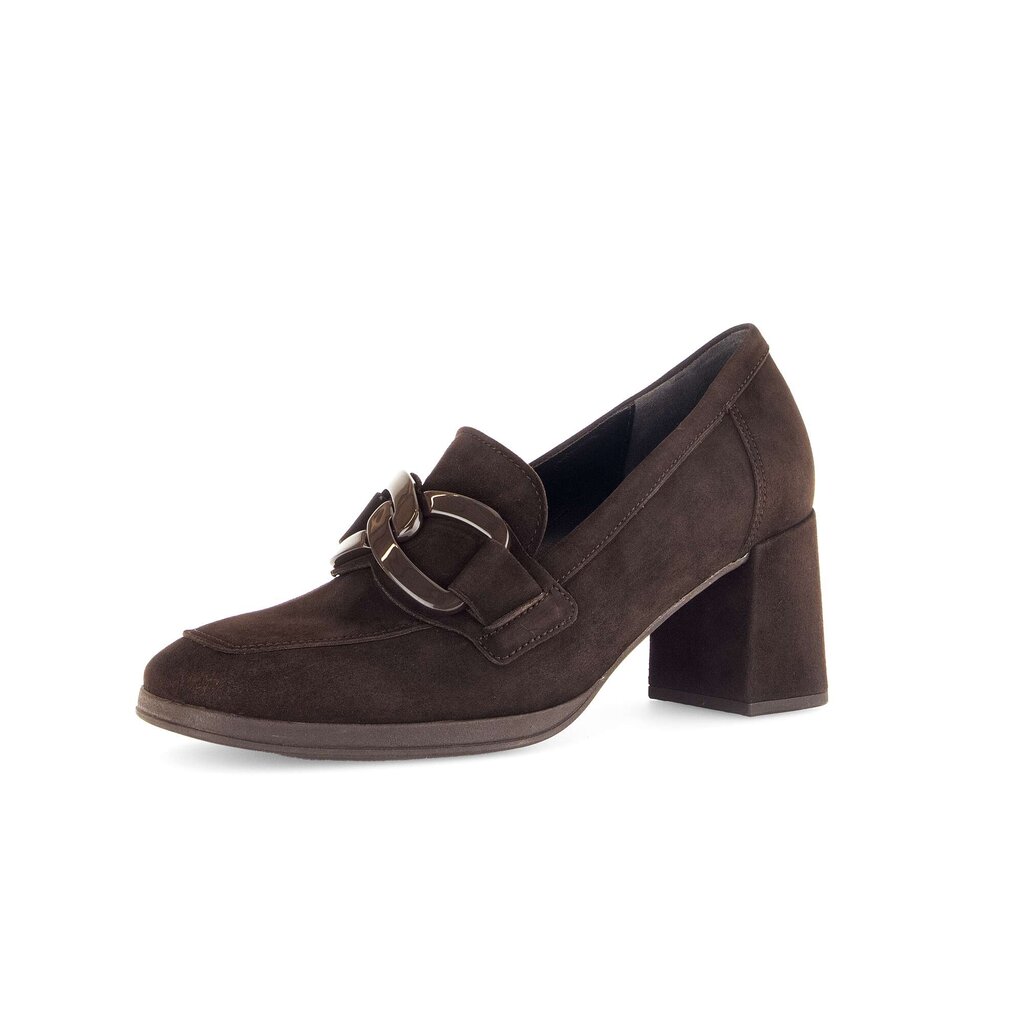 Pius Gabor Hochfrontpumps Braun