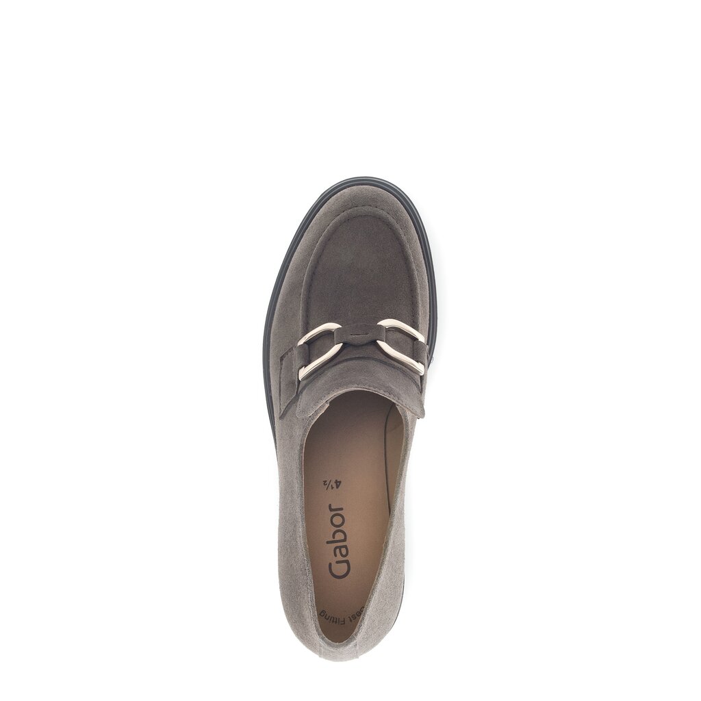 Pius Gabor Hochfrontpumps Braun