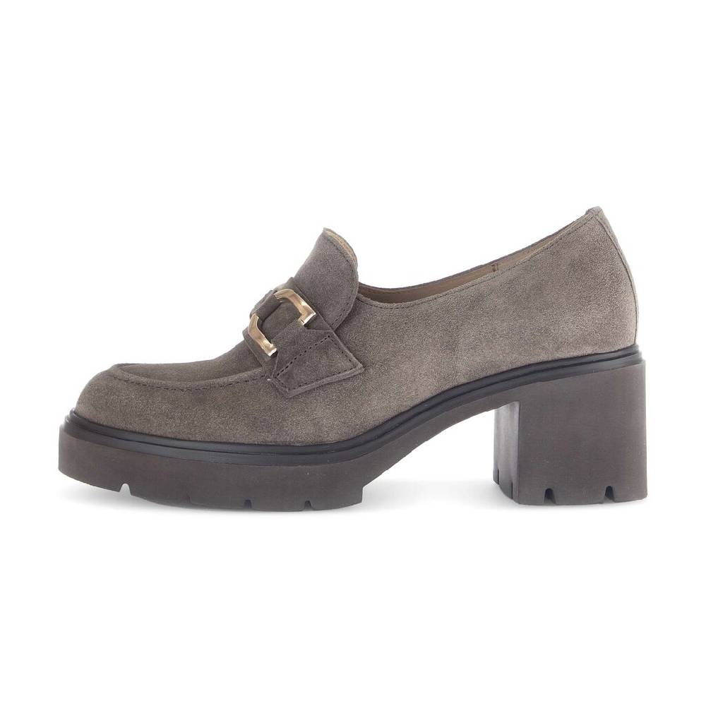 Pius Gabor Hochfrontpumps braun