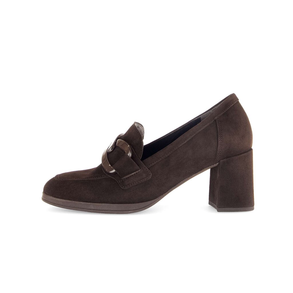 Pius Gabor Hochfrontpumps braun