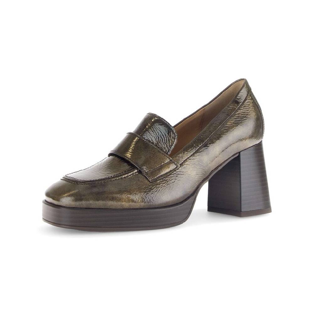 Pius Gabor Hochfrontpumps Bronze