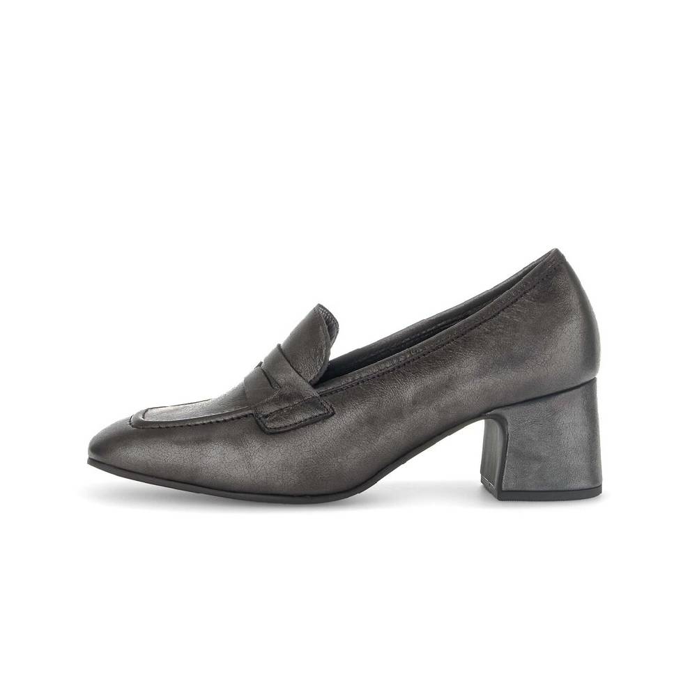 Pius Gabor Hochfrontpumps grau