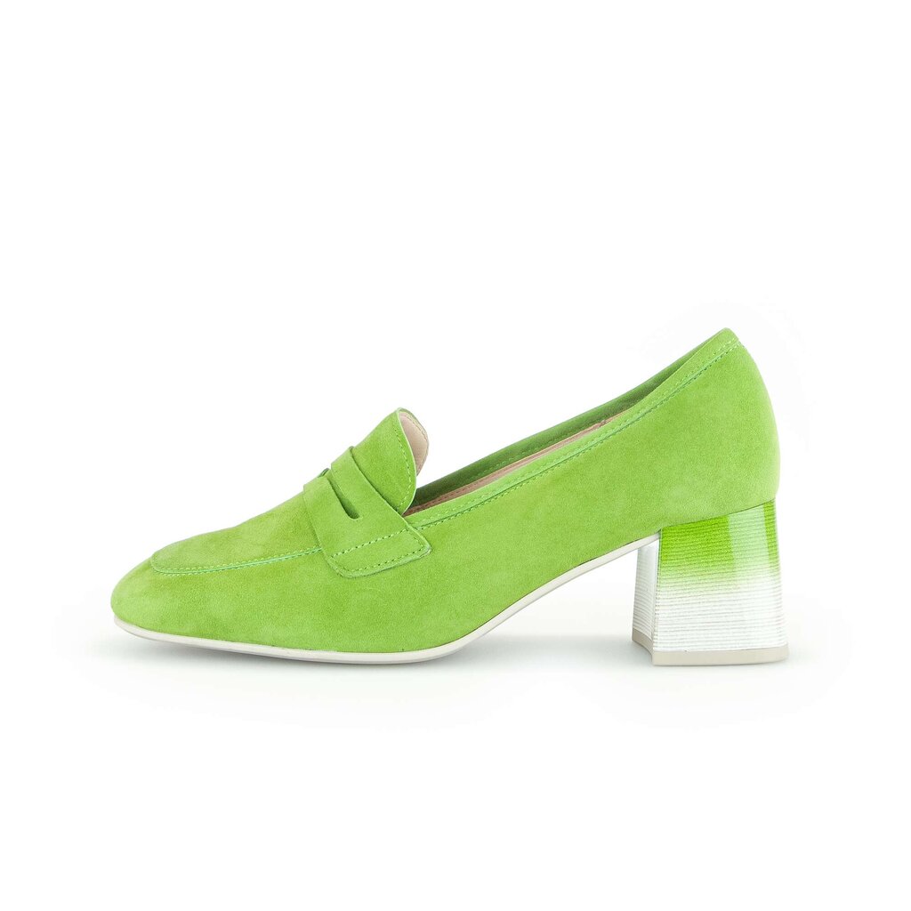 Pius Gabor Hochfrontpumps grün