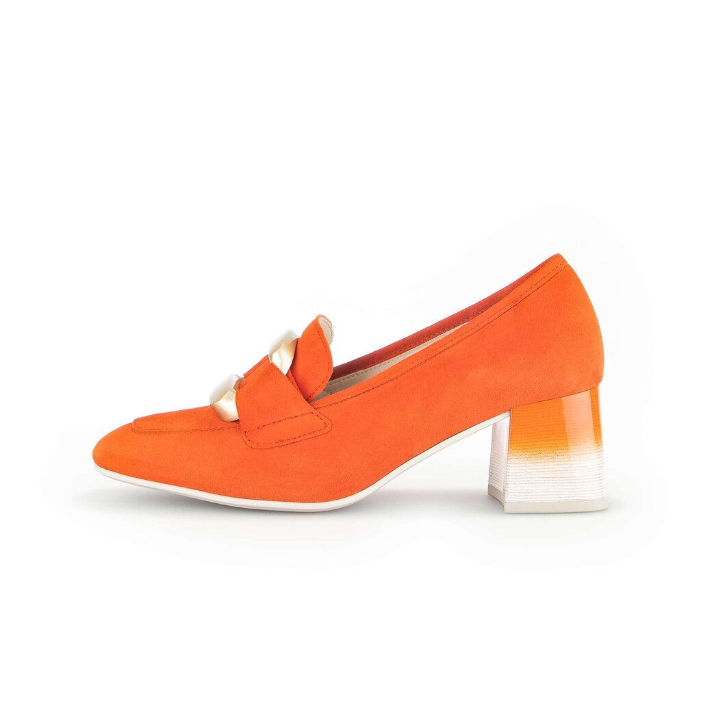 Pius Gabor Hochfrontpumps orange