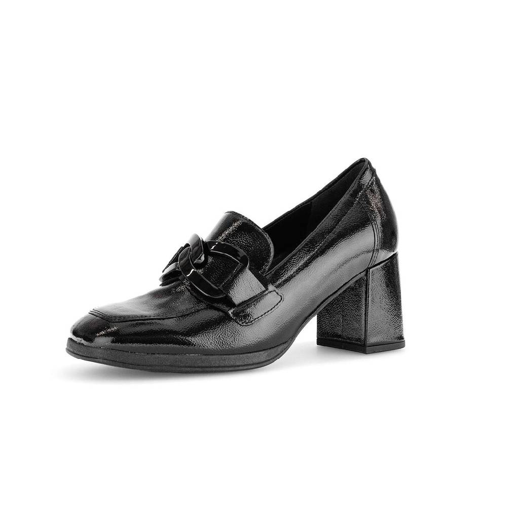 Pius Gabor Hochfrontpumps Schwarz