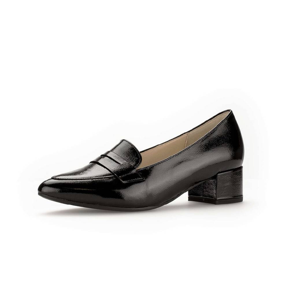 Pius Gabor Hochfrontpumps Schwarz