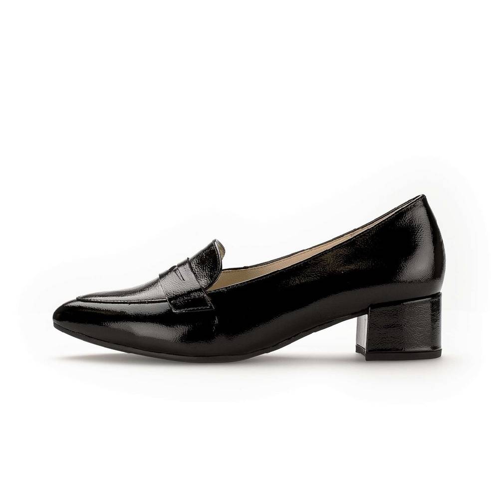 Pius Gabor Hochfrontpumps Schwarz