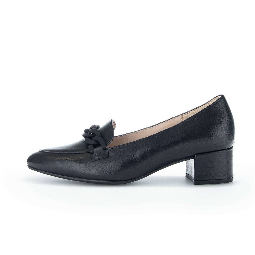 Pius Gabor Hochfrontpumps Schwarz